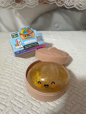Squishy bun squishy dumpling golden glitter rare secret mystery!!